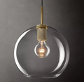 Utilitaire Globe Shade Pendant Light