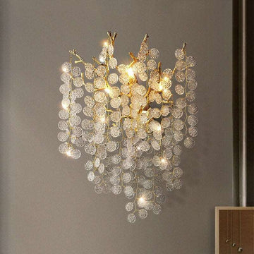 buyAlbero Frost Glass Wall Sconce - Morsale