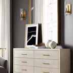 Ravelle Clear Glass Wall Sconce