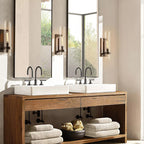 Ravelle Clear Glass Wall Sconce