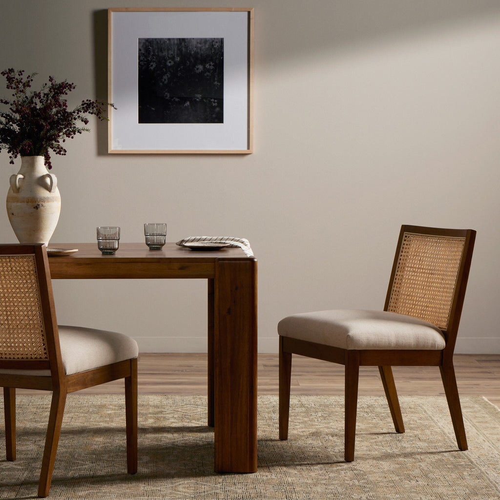Antonia Cane Armless Dining Chair-Dining Chairs-StyleMeGHD