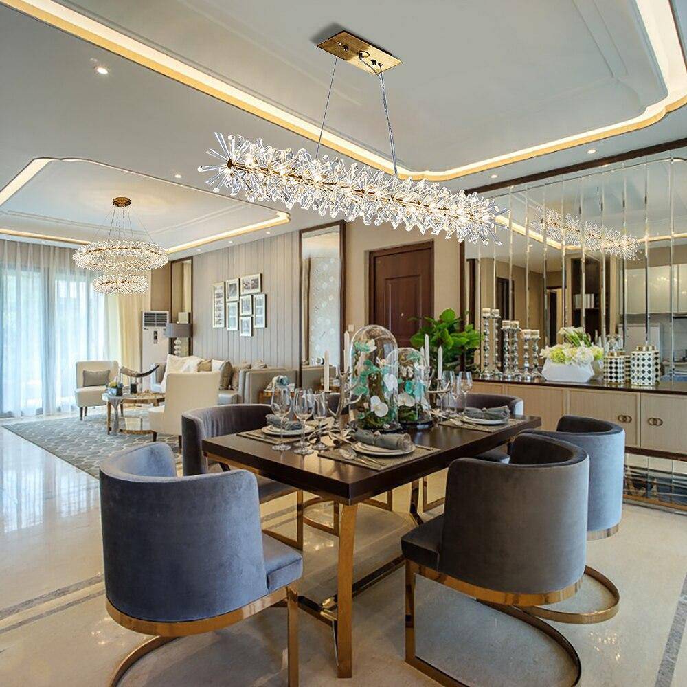 buyMira Crystal Dining Room Chandelier - Morsale