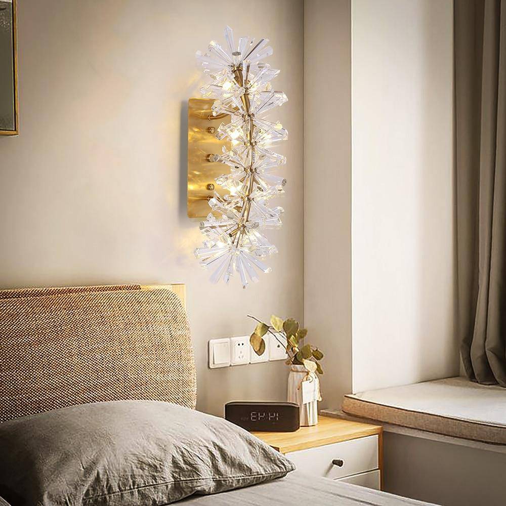 buyMira Clear Crystal Wall Sconce - Morsale
