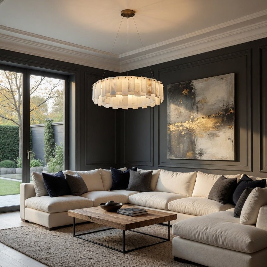 buyBenett Marble Chandelier - Morsale