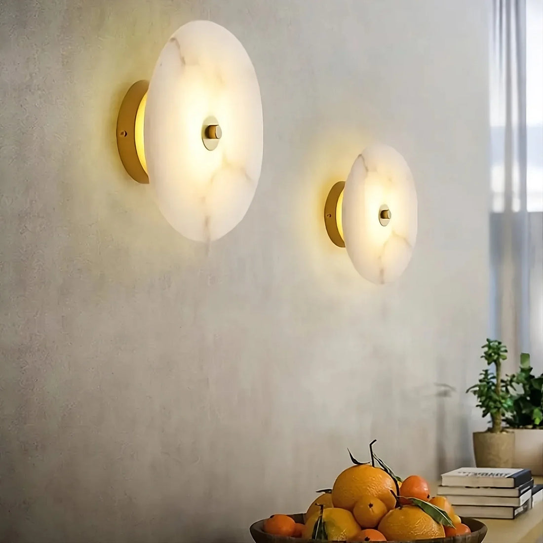 buyMoonshade Marble Wall Sconce - Morsale