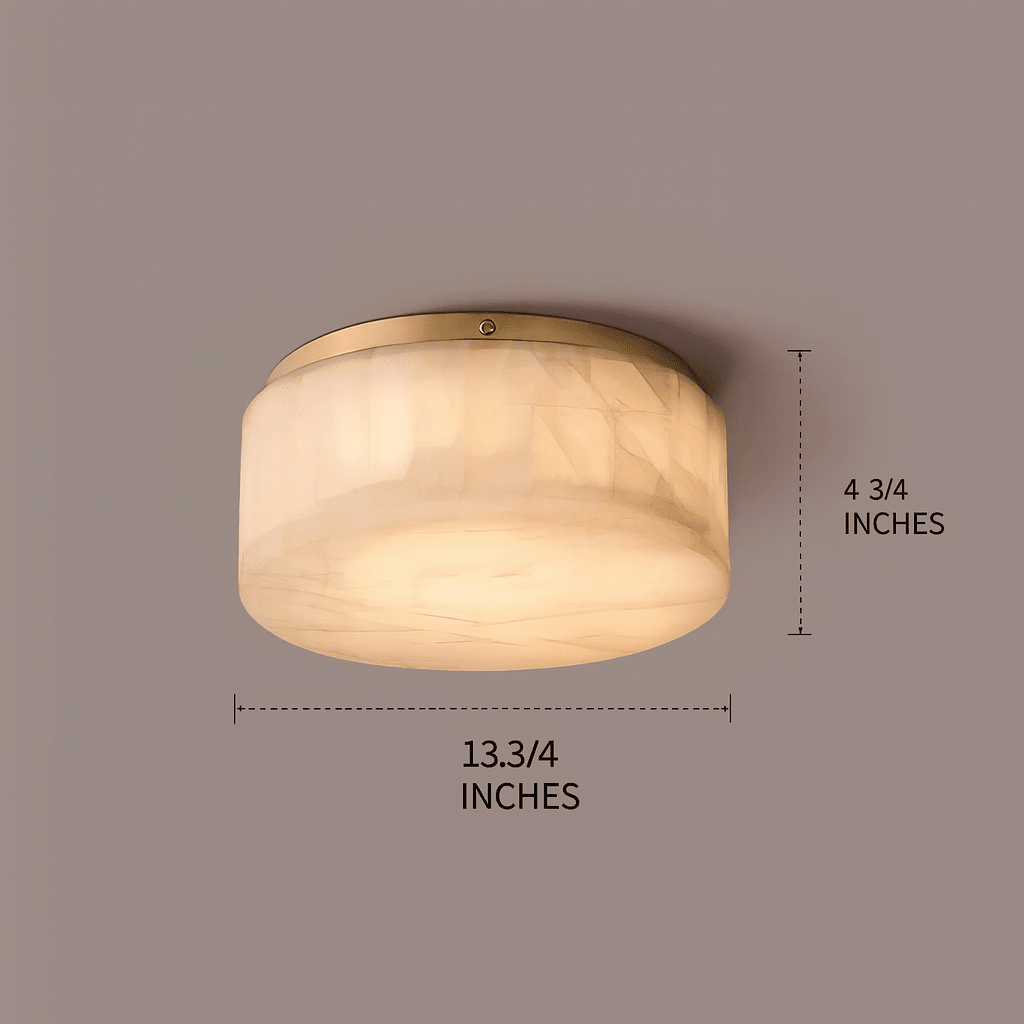 buyMilton Marble Flush Mount - Morsale