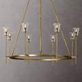 Torche Sculpted Glow Round Chandelier 46"