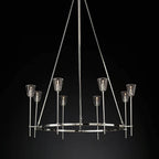 Torche Sculpted Glow Round Chandelier 46"