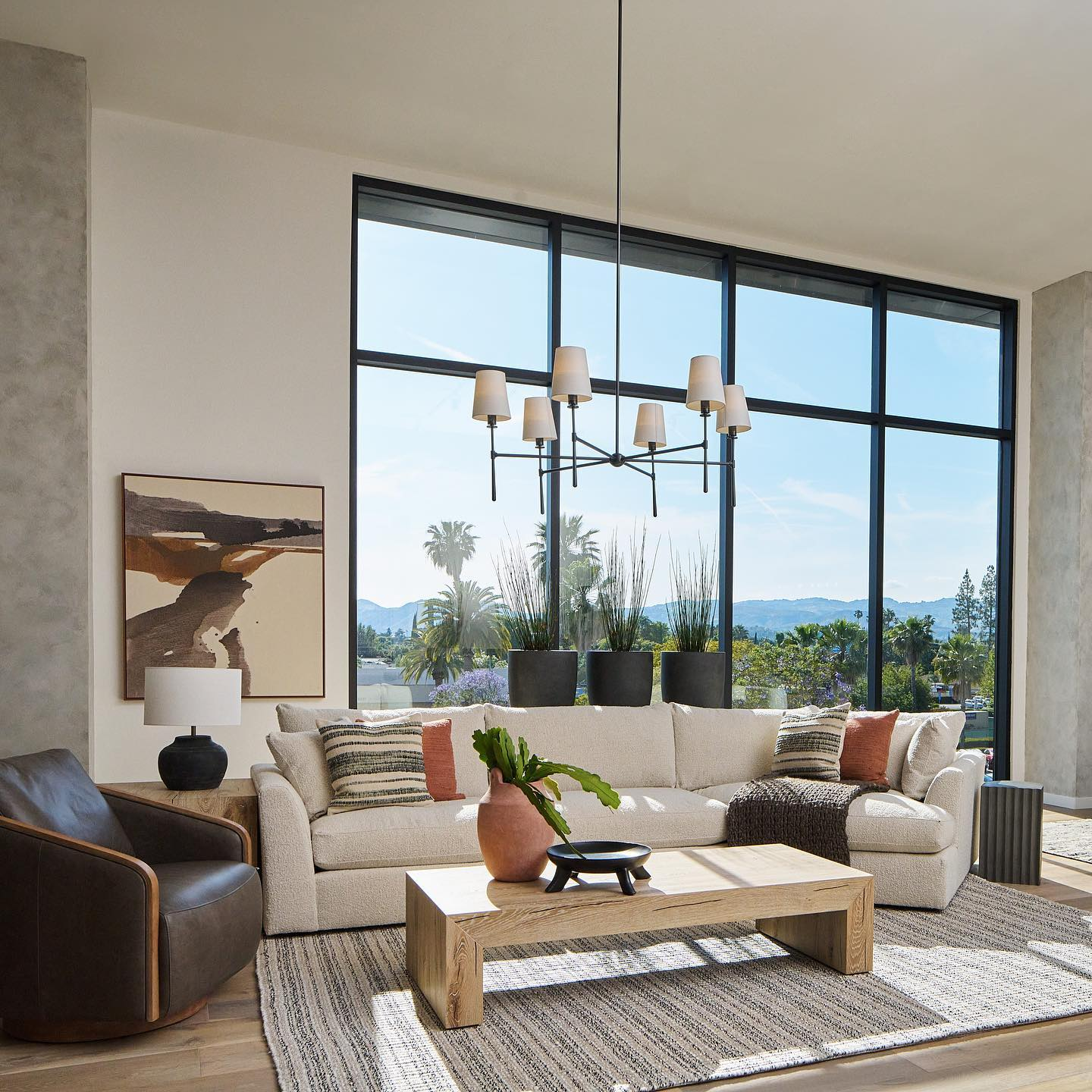 Rhodes Round Chandelier 4 Light / 6 Light