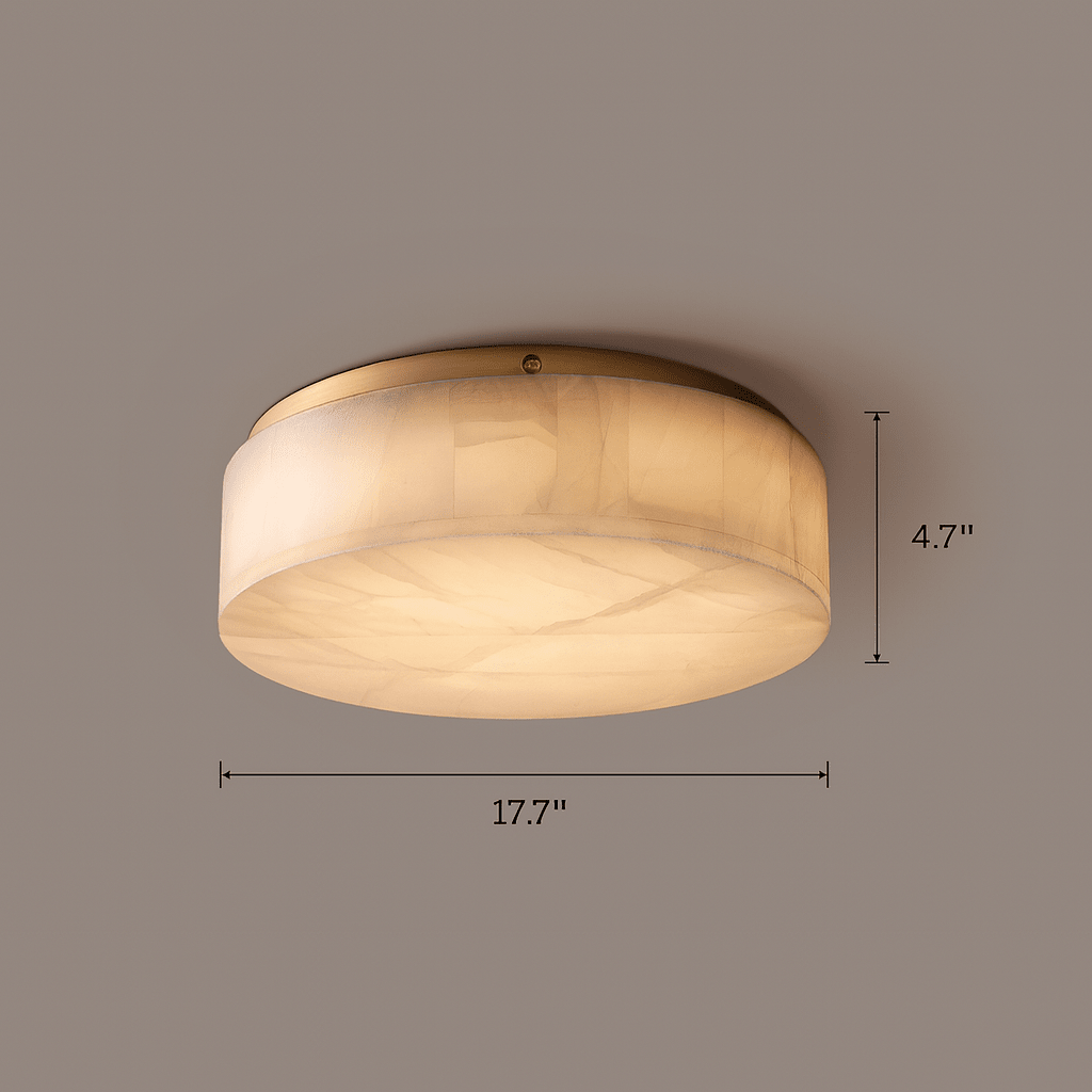 buyMilton Marble Flush Mount - Morsale