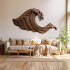 Organic Wave Wall Art Coastal Inspired Art For Living