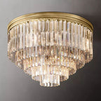 Odeon Deco Prism Tiered Flush Mount