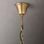 Rococo Vintage Crystal Round Chandelier 60"