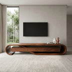Contemporary Sculptural TV Stand For Living Room