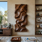 Modern Organic Wall Decor Art Piece For Living Room