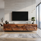 Mid Century TV Table For Living Room Design