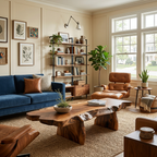 Live Edge Coffee Table With Organic Slab For Living Room And Interior