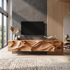 Farmhouse TV Cabinet For Cozy Living Room Decor