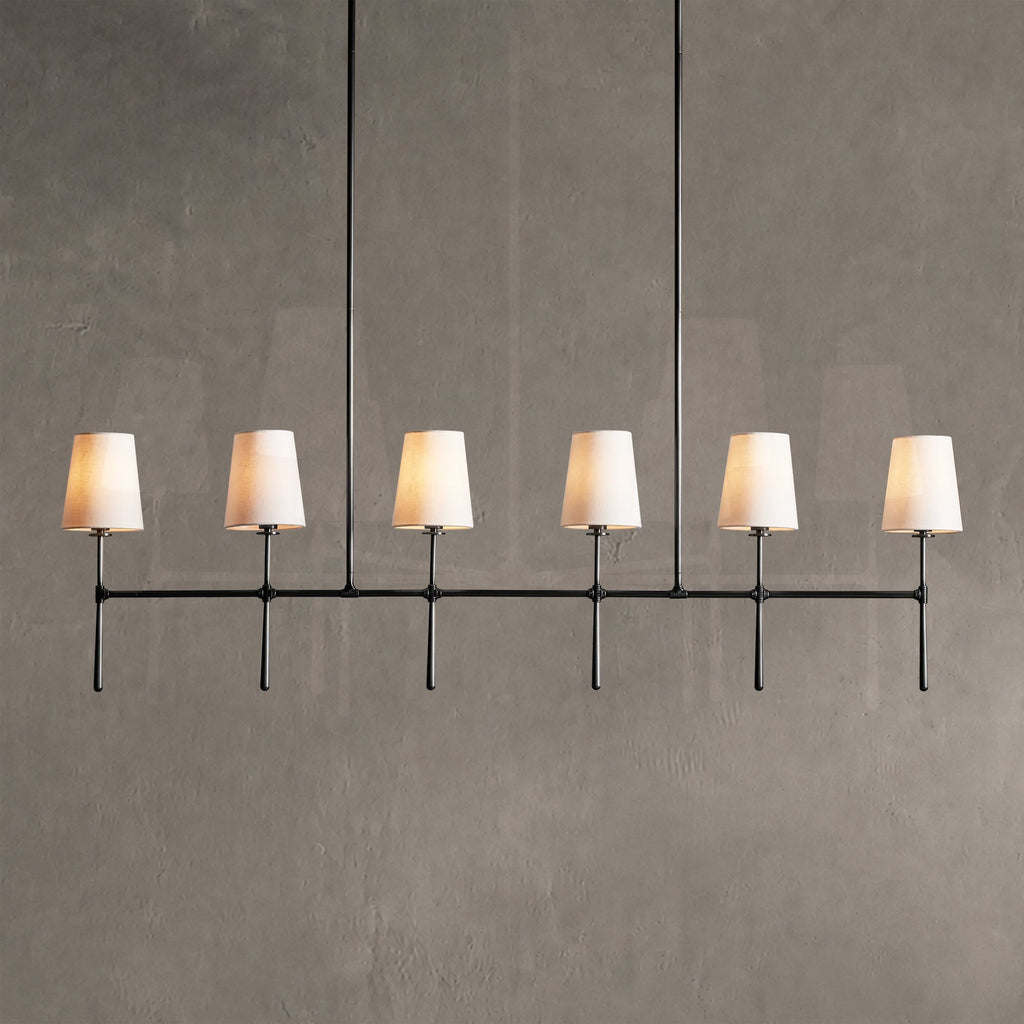 Rhodes Linear Chandelier 5 Light / 6 Light