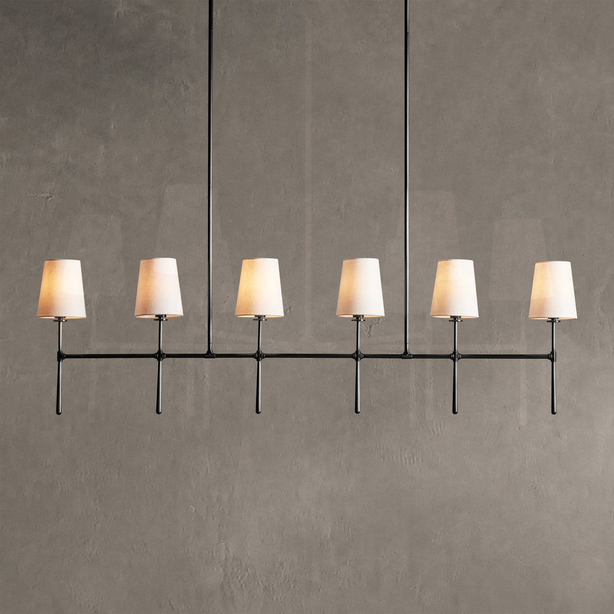 Rhodes Linear Chandelier 5 Light / 6 Light