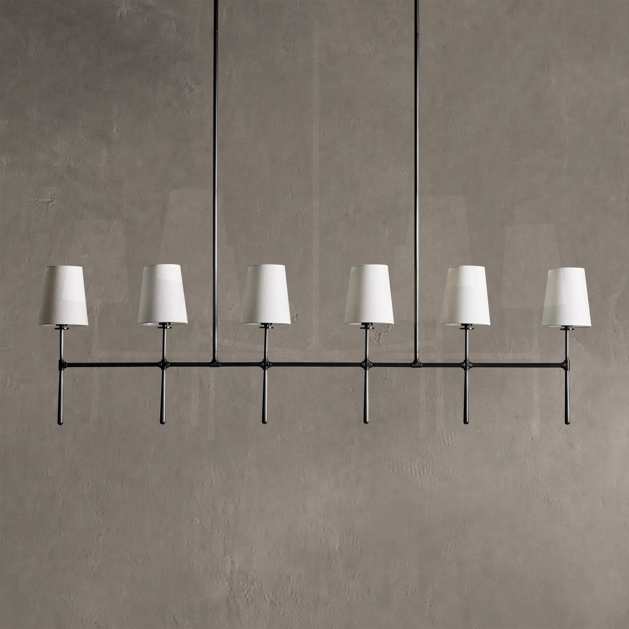 Rhodes Linear Chandelier 5 Light / 6 Light