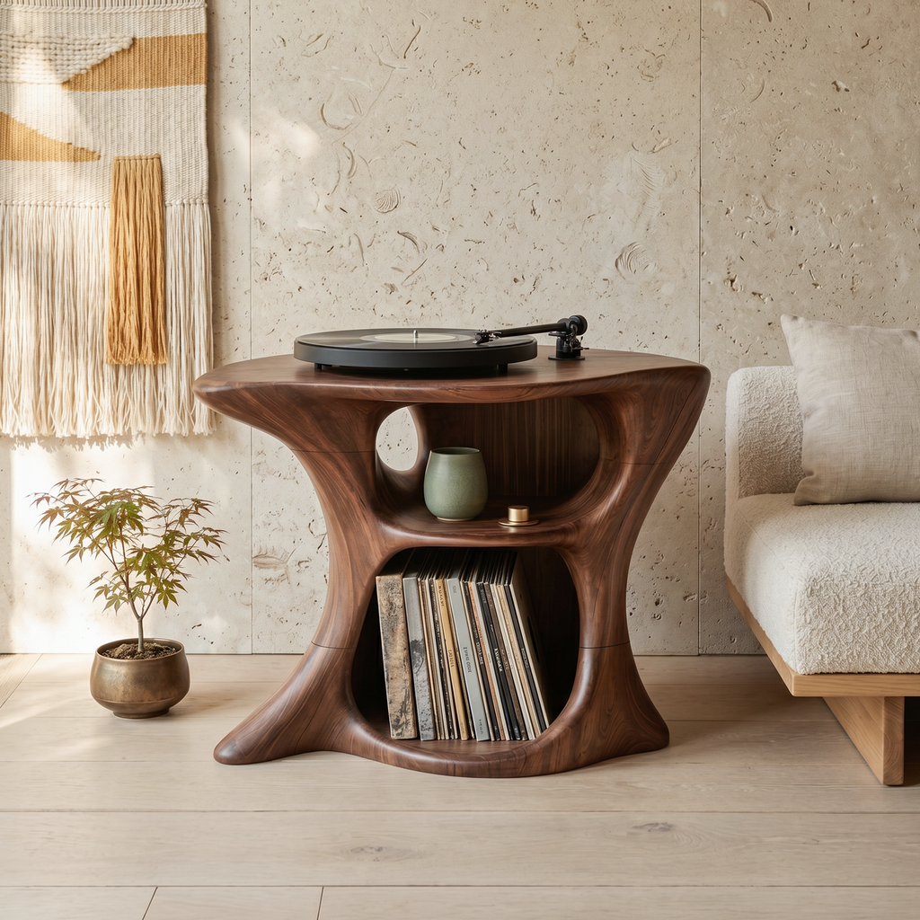 Farmhouse Wooden Media Stand Home Decor Accents
