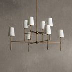 Rhodes 2-Tier Round Chandelier 48"