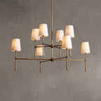 Rhodes 2-Tier Round Chandelier 48"