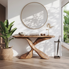 Mid Century Design Console Table For Living Room