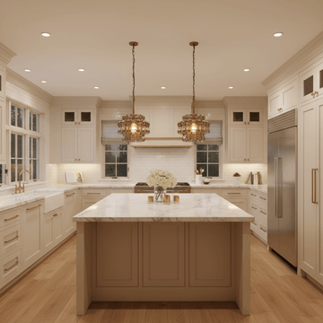 Riviera smoke glass pendant light full view