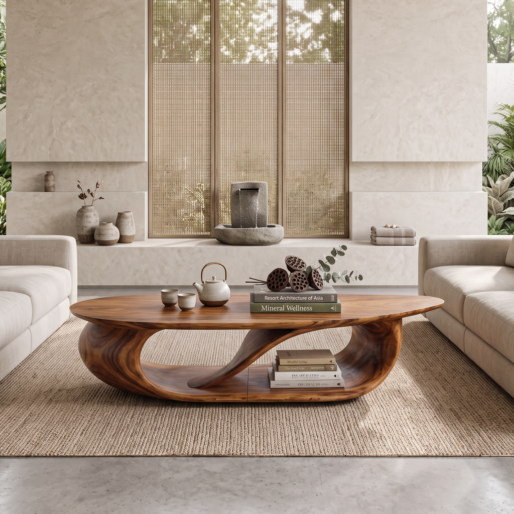 Rustic Coffee Table For Handmade Furniture Decor