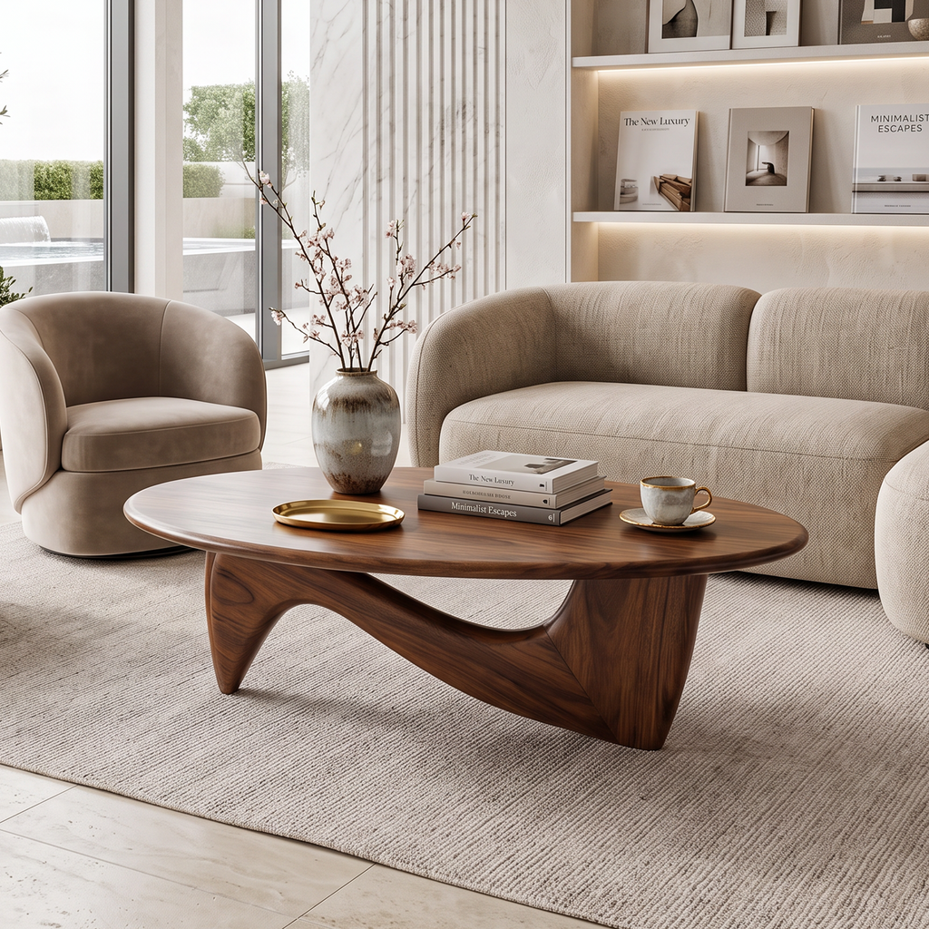 Rustic Solid Wood Table For Timeless Decor