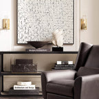 Ravelle Clear Glass Wall Sconce