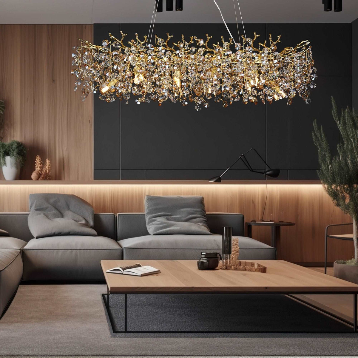 buyAlbero Crystal Dining Chandelier - Morsale