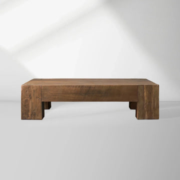 Ubud Reclaimed Teak Coffee Table Wood Living Room Center Tea Table Vintage Cocktail Table