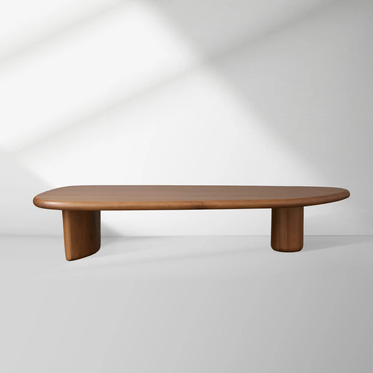 Akiro Wood Coffee Table Mid-Century Sofa Center Cocktail Table Oak Tea Table