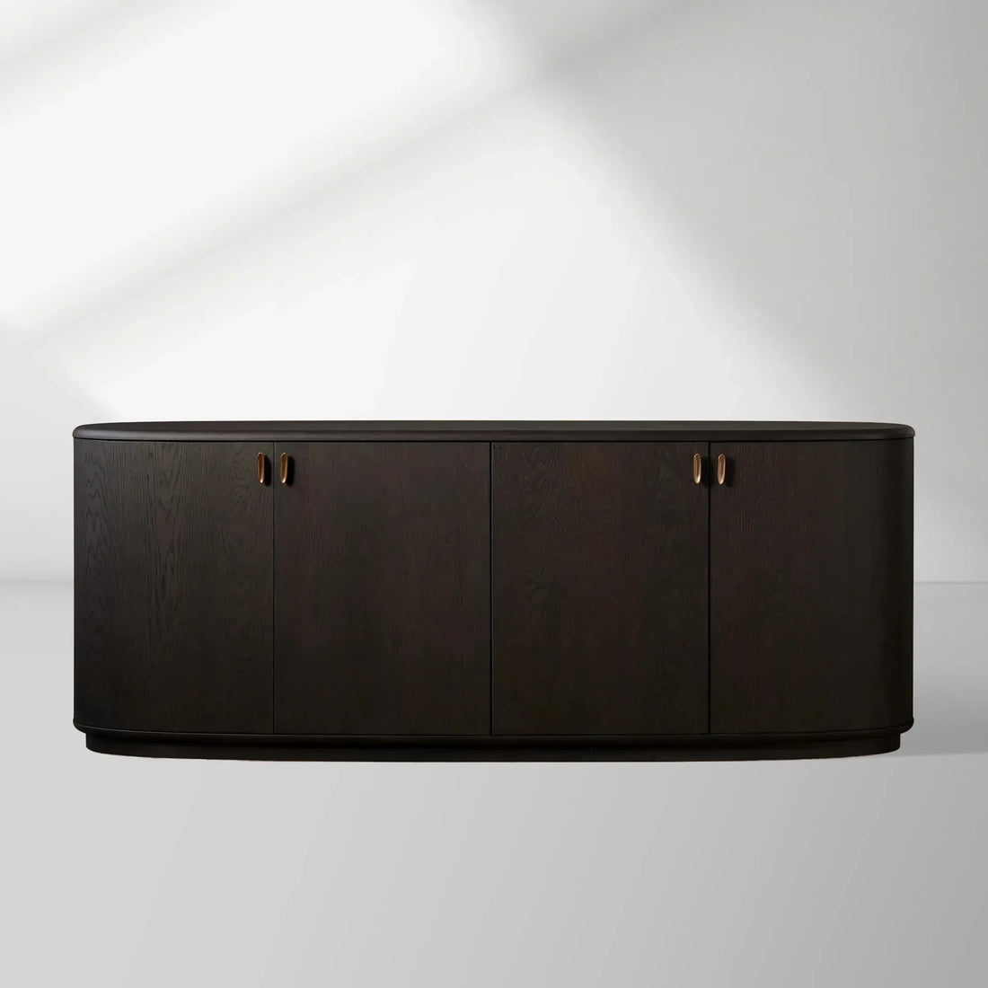 Bexler Natural Wood Sideboard Buffet Table Living Room Entryways Cabinet