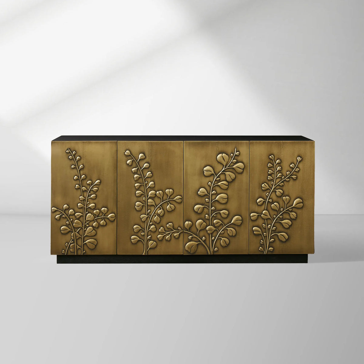 Aurelia Handcrafte Brass Sideboard