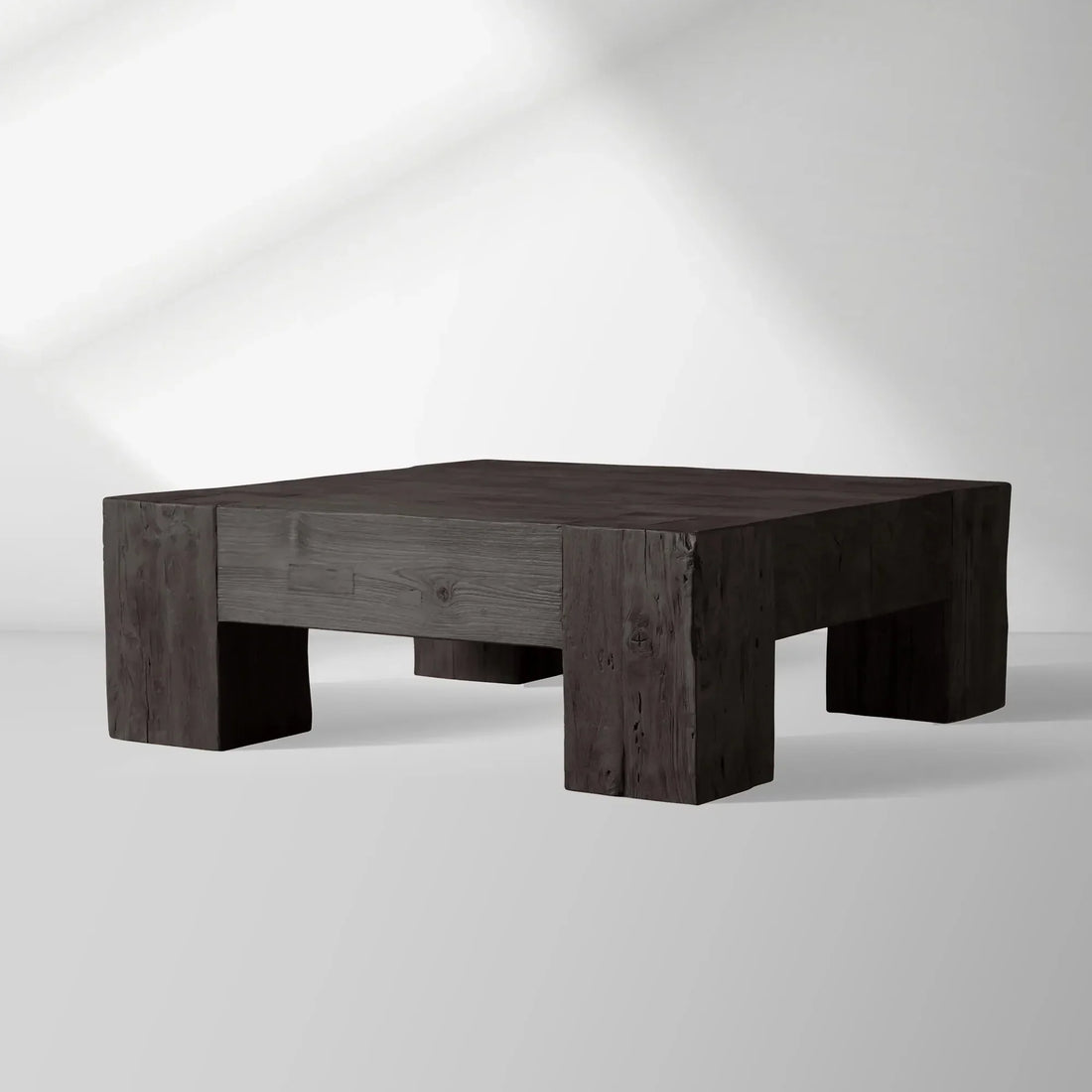 Ubud Square Reclaimed Teak Coffee Table Wood Living Room Center Tea Table Vintage Cocktail Table