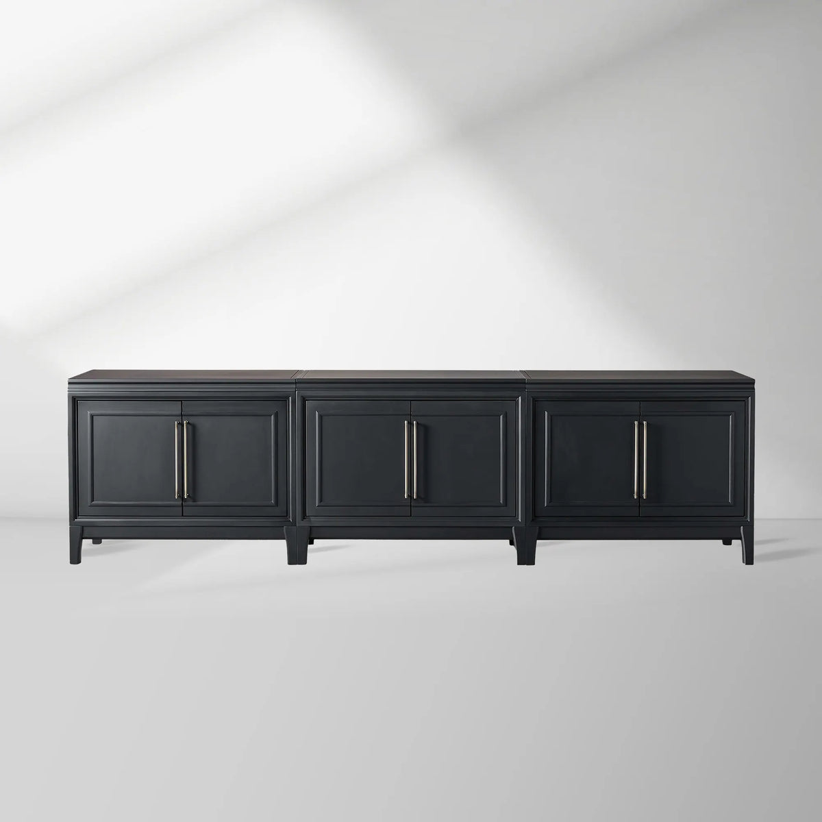 Rowan Entrance Storage Cabinet Wood TV Stand Unit Modern Sideboard with Doors