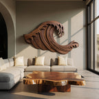 Organic Wave Wall Art Coastal Inspired Art For Living