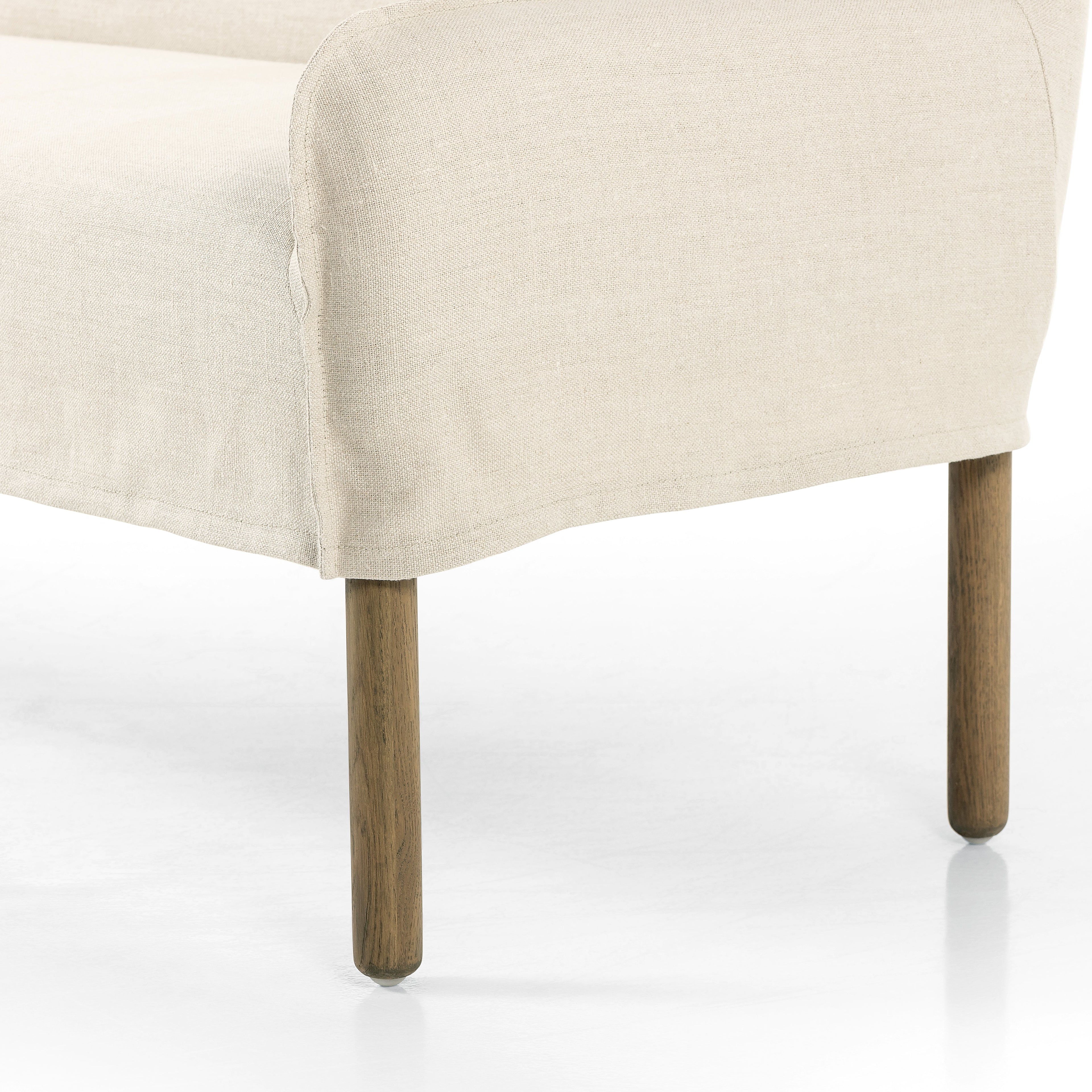 Paola Slipcover Bench