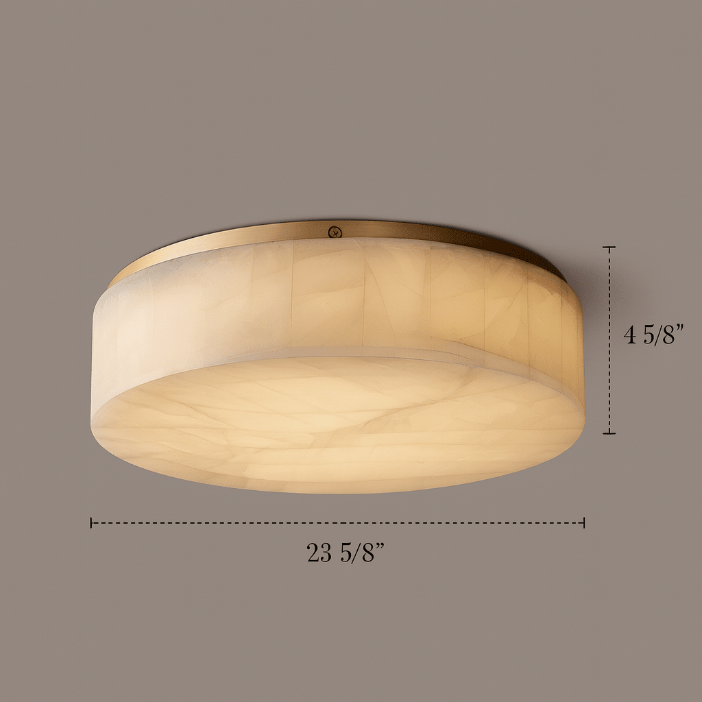 buyMilton Marble Flush Mount - Morsale