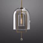 Fulcrum Blown Glass Pendant Light