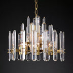 Monclair Radiant Crystal Round Chandelier 24"