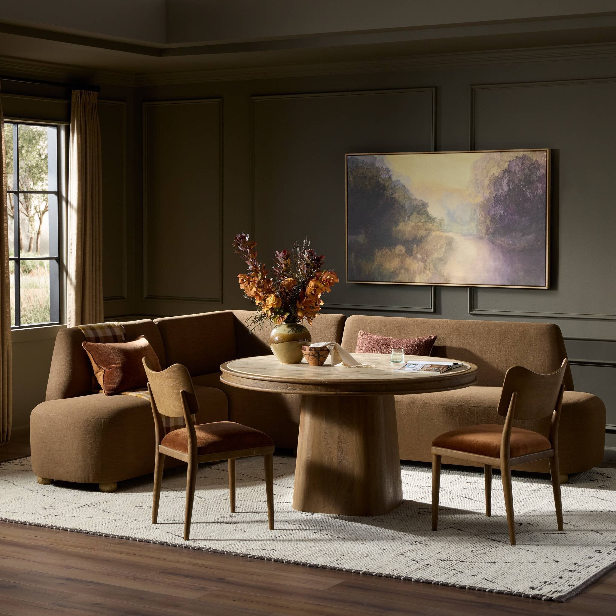 Clemencia Dining Banquette, L-Shape
