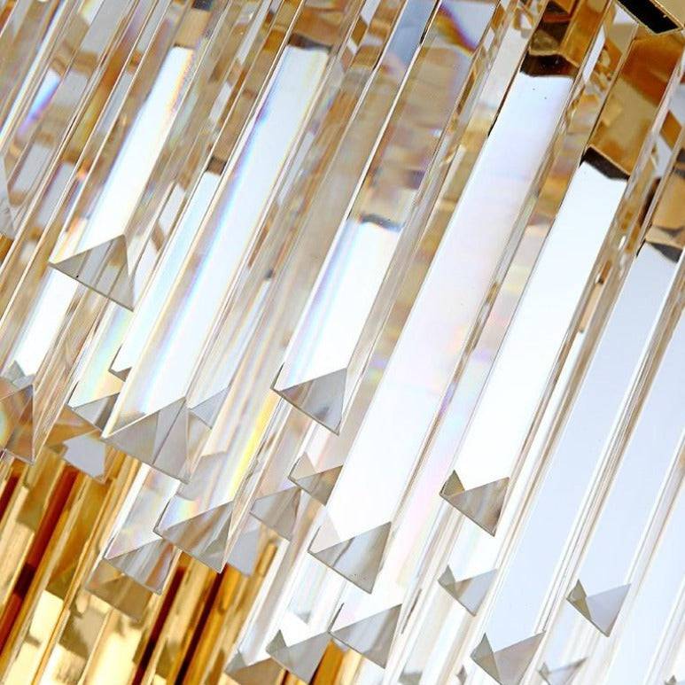 buyGio Crystal Flush Mount Chandelier - Morsale