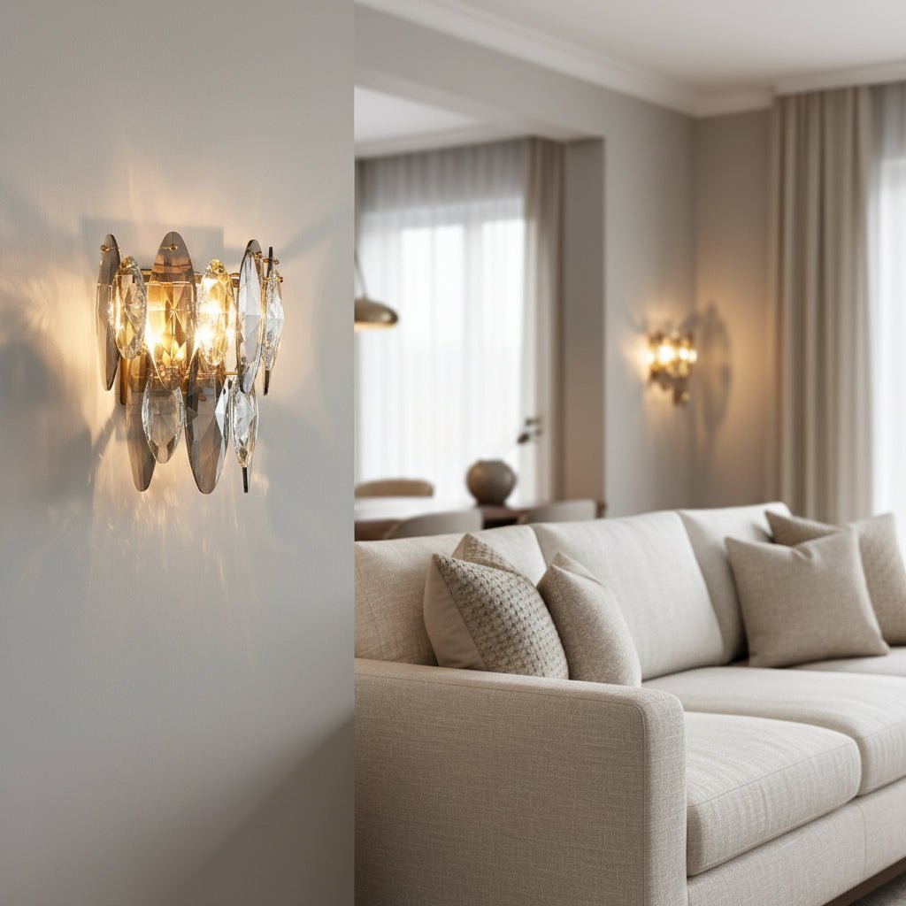 buyLazzo Crystal Wall Sconce - Morsale