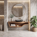 Handcrafted Live Edge Vanity For Custom Bathrooms