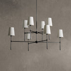 Rhodes 2-Tier Round Chandelier 48"